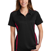 Ladies PosiCharge ® Micro Mesh Colorblock Polo