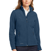 Women's Shaded Crosshatch Soft Shell Jacket