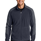 Colorblock Microfleece Jacket BSA