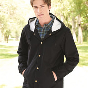 Men's Water-Resistant Hooded Windbreaker