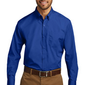 Tall Long Sleeve Carefree Poplin Shirt