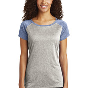 Ladies Heather On Heather Contender Scoop Neck Tee