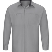 Men's Tall Performance Plus Long Sleeve Shirt with OilBlok Technology