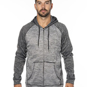 Men's Performance Raglan Full-Zip Sweatshirt