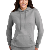 Ladies Core Fleece Pullover Hooded Sweatshirt