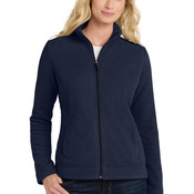 Ladies Ultra Warm Brushed Fleece Jacket