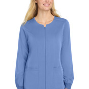 Women's Premiere Flex Full Zip Scrub Jacket