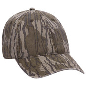 OTTO CAP Mossy Oak Camouflage 6 Panel Low Profile Dad Hat