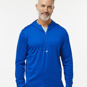 Men's Lightweight Quarter-Zip Hooded Pullover