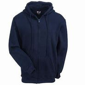 Adult Hooded Full-Zip Fleece