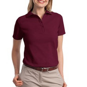 Hanes® ComfortSoft® - Ladies 7-Ounce Pique Knit Sport Shirt. 035X 